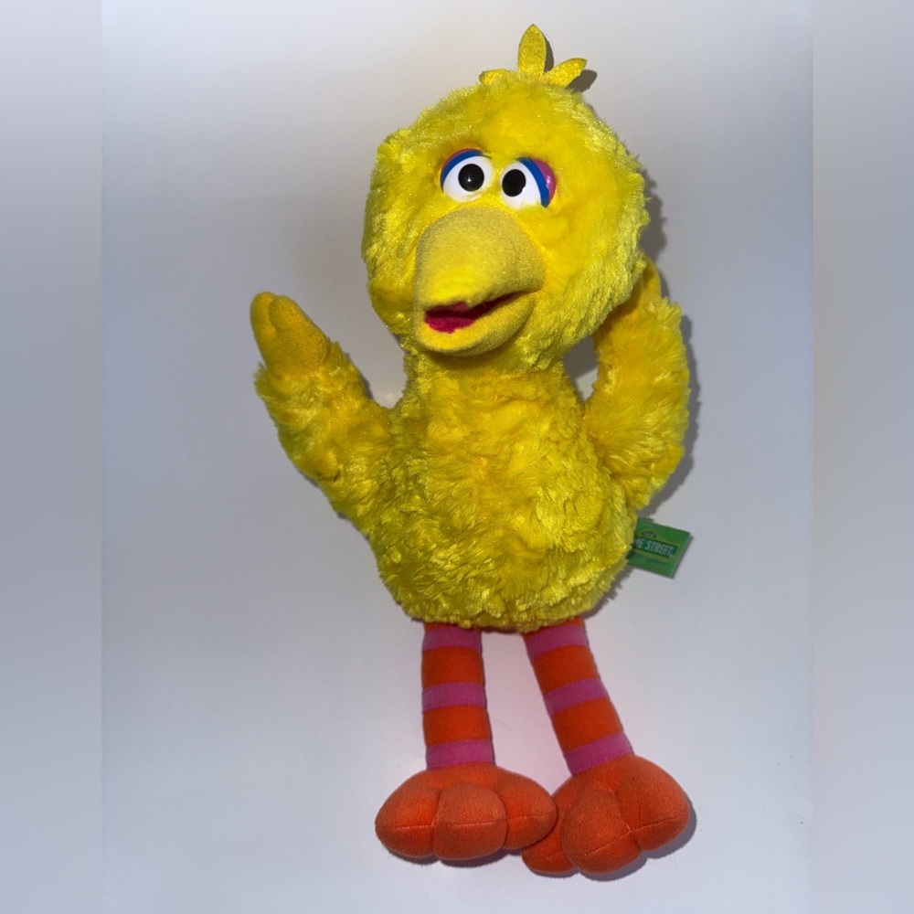 Yellow Plush Bird Toy